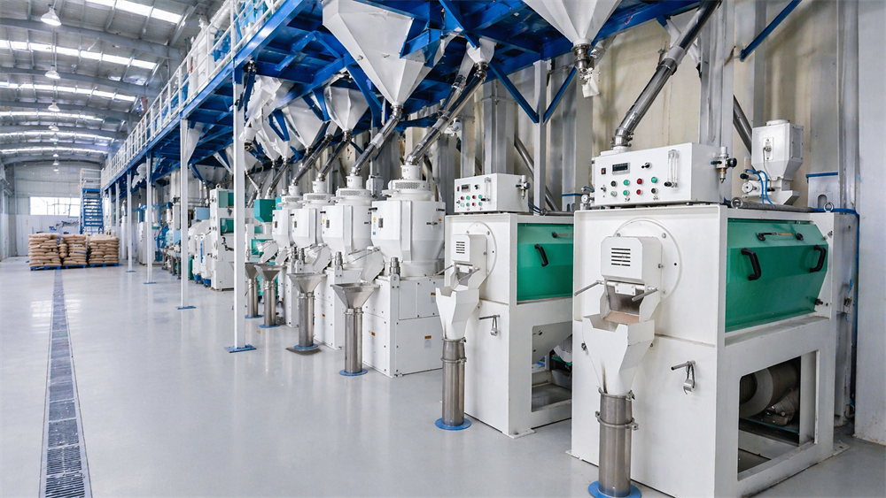 Processing and milling visual supporting Basmati Steam Rice buyer discussions.
